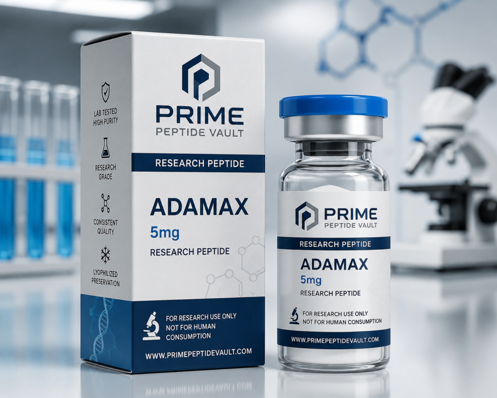 Adamax 5mg Research Peptide