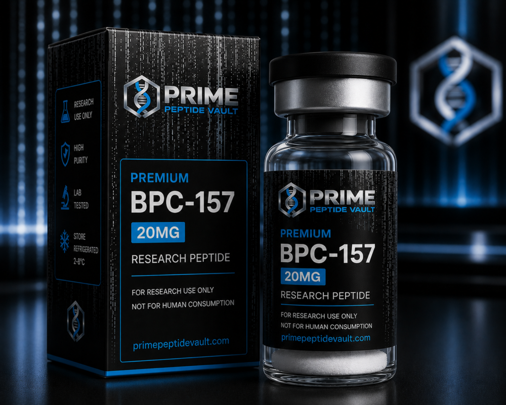 Premium BPC-157 20mg Research Peptide