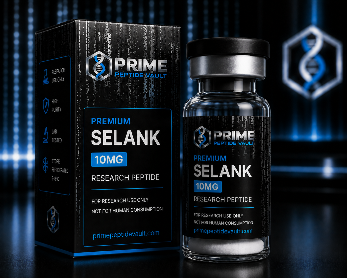 Selank 10mg Research Peptide