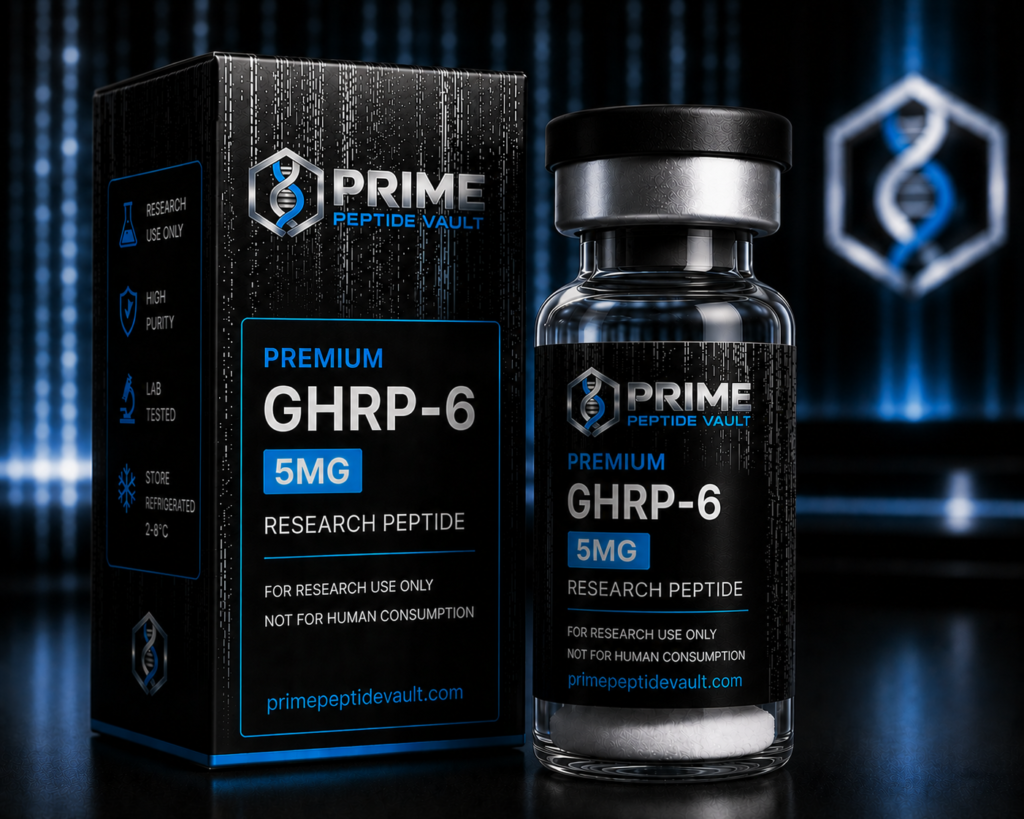 Premium GHRP-6 5mg Research Peptide